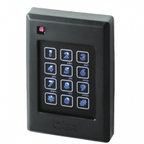 CSR-6.4L - CSR-6.4L Mobile-ready single-gang wall switch box mount contactless smartcard reader and keypad